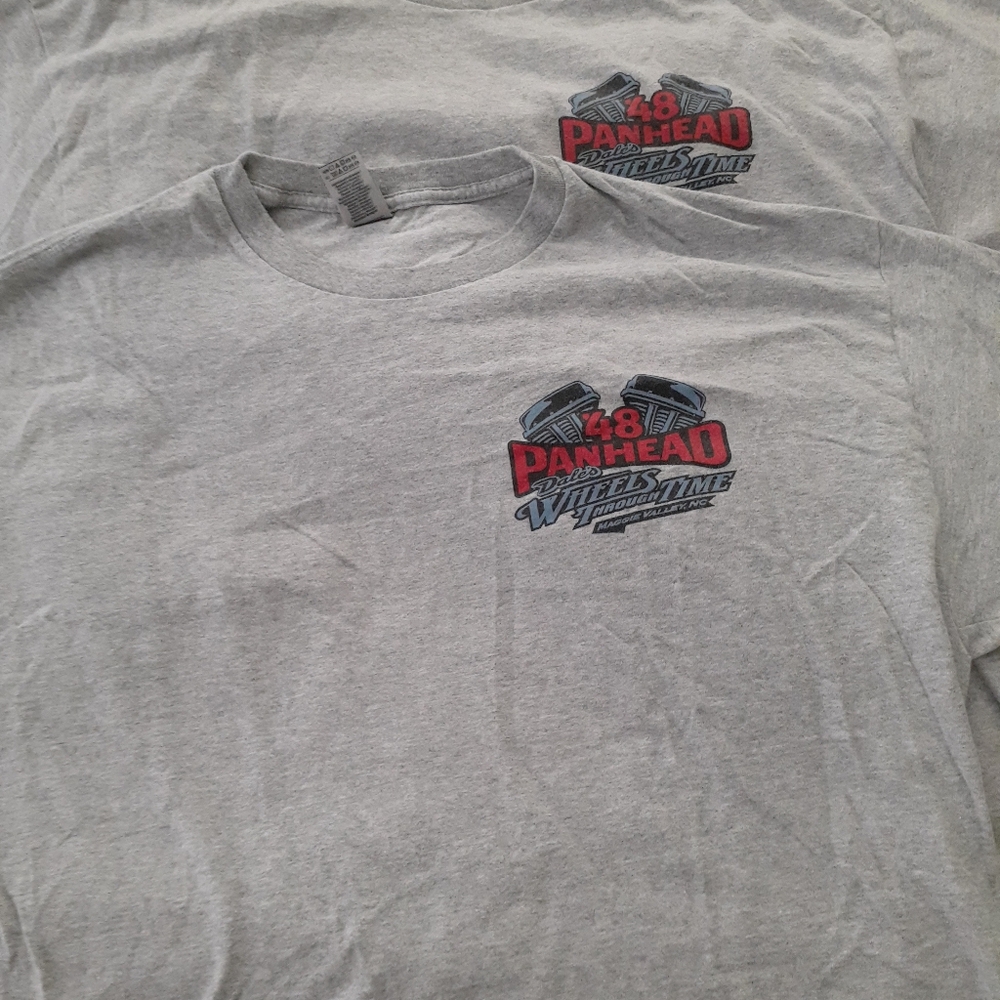 Harley-Davidson T SHIRTS (2)Dale's Wheels through time..48 Panhead XL
